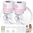 thumbnail image 1 of Extractor de leche TSRETE, doble portátil, eléctrico, 180 ml, rosa, 1 of 8