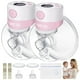 thumbnail image 1 of Extractor de leche TSRETE, doble portátil, eléctrico, 180 ml, rosa, 1 of 8