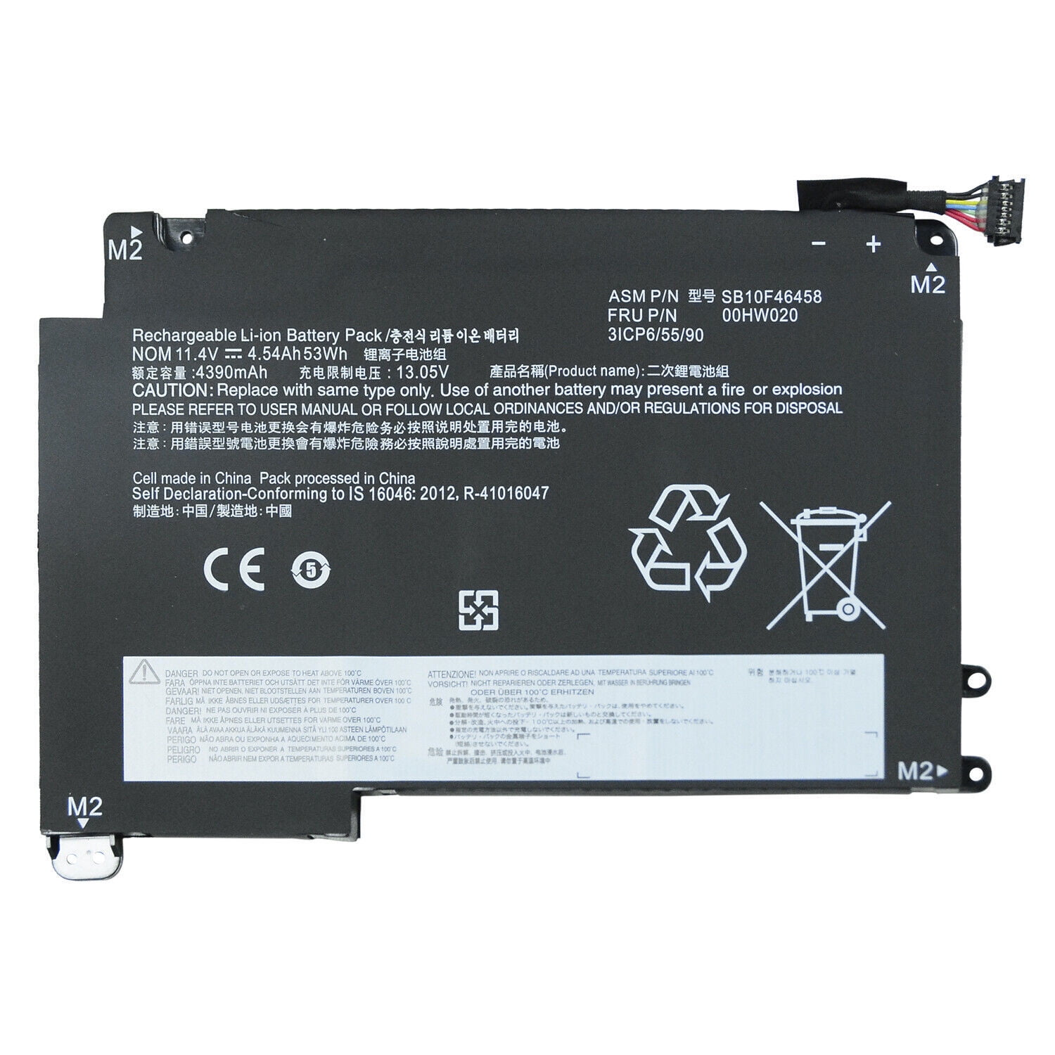 00HW020 Battery for Lenovo ThinkPad Yoga 460 P40 Yoga Series 00HW021 ...