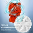 thumbnail image 6 of Vntub Portable Mini High-Efficiency Washing Machine with Turbo and USB, 6 of 9