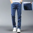 thumbnail image 4 of Pantalones holgados de algodón para hombre, pantalón informal, de negocios, de oficina, rectos, originales, Y2k, estéticos, baratos, para otoño e invierno, 4 of 5