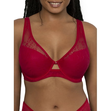 Smart & Sexy Women s Mesh Plunge Bra  Style SA1389
