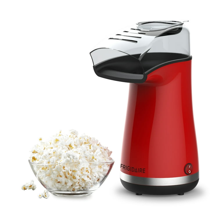 Frigidaire FRIGIDAIRE Theatre Style Popcorn Maker - Red, Tabletop Popcorn  Machine with Stainless Steel Kettle, Hot Air Cooking