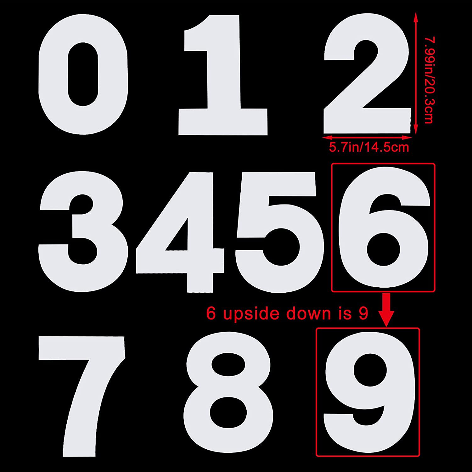 Tuydeen 9pcs 8inch 0 8 Number Cake Stencils Acrylic Flat Cake Templates Cake Cutting Number Molds For Diy Christmas Wedding Birthday Anniversary Numbers Cakes Cookies Pastry Walmart Canada