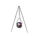 thumbnail image 2 of Halloween Witch Cauldron Decoration with LED Lights and Sound Effects, Spooky Fog Effect, Plastic Multicolor Prop for Indoor Party, Home Mantel, Kitchen, 31.49x22.24 Inch, 2 of 7