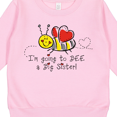 thumbnail image 3 of Inktastic Bee Future Big Sister Toddler Sweatshirt, 3 of 4