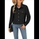 thumbnail image 2 of Chaquetas de con Botones para Mujer, Camisetas de Larga, Tendencia 2025 Negro M, 2 of 8