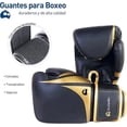thumbnail image 2 of Guantes de Box Bluelander Negro con Dorado 12 Oz Bluelander BOX-M1-12-NegroDorado, 2 of 5
