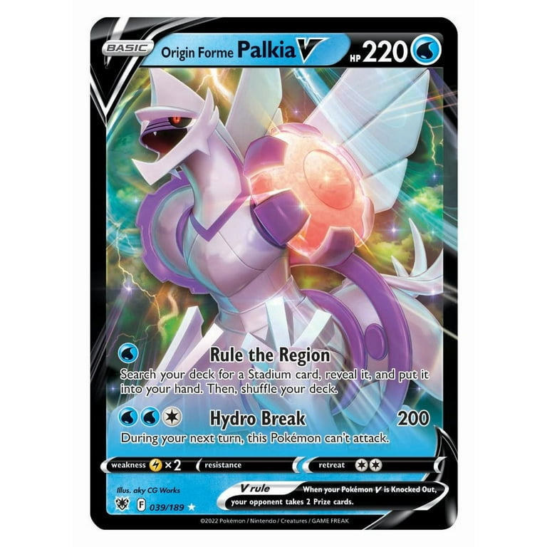 Pokemon Origin Forme Palkia League Battle 6-Deck Case