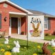 thumbnail image 4 of Yusimy Easter Double-sided Garden Flag 17.7x11.8 Inch for Yard Decor, 4 of 6