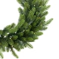 thumbnail image 3 of Northlight Real Touch™ B/O Pre-Lit Noble Fir Christmas Wreath - 24" - Warm White LED, 3 of 9