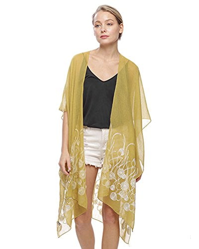 mustard beach cover up