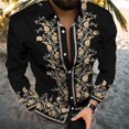 thumbnail image 1 of Camisas de moda nuevas para hombre , camisas de traje para hombre, camisas con botones doradas, rojas y moradas, de moda, lujosas, suaves y cómodas, de talla grande, 1 of 6