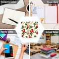 thumbnail image 6 of FORMRS 1-Subject Spiral Notebook 8" x 5" College Ruled 60 Refillable Sheet A5 Hard Cover, Apples Flower Pattern, 6 of 7