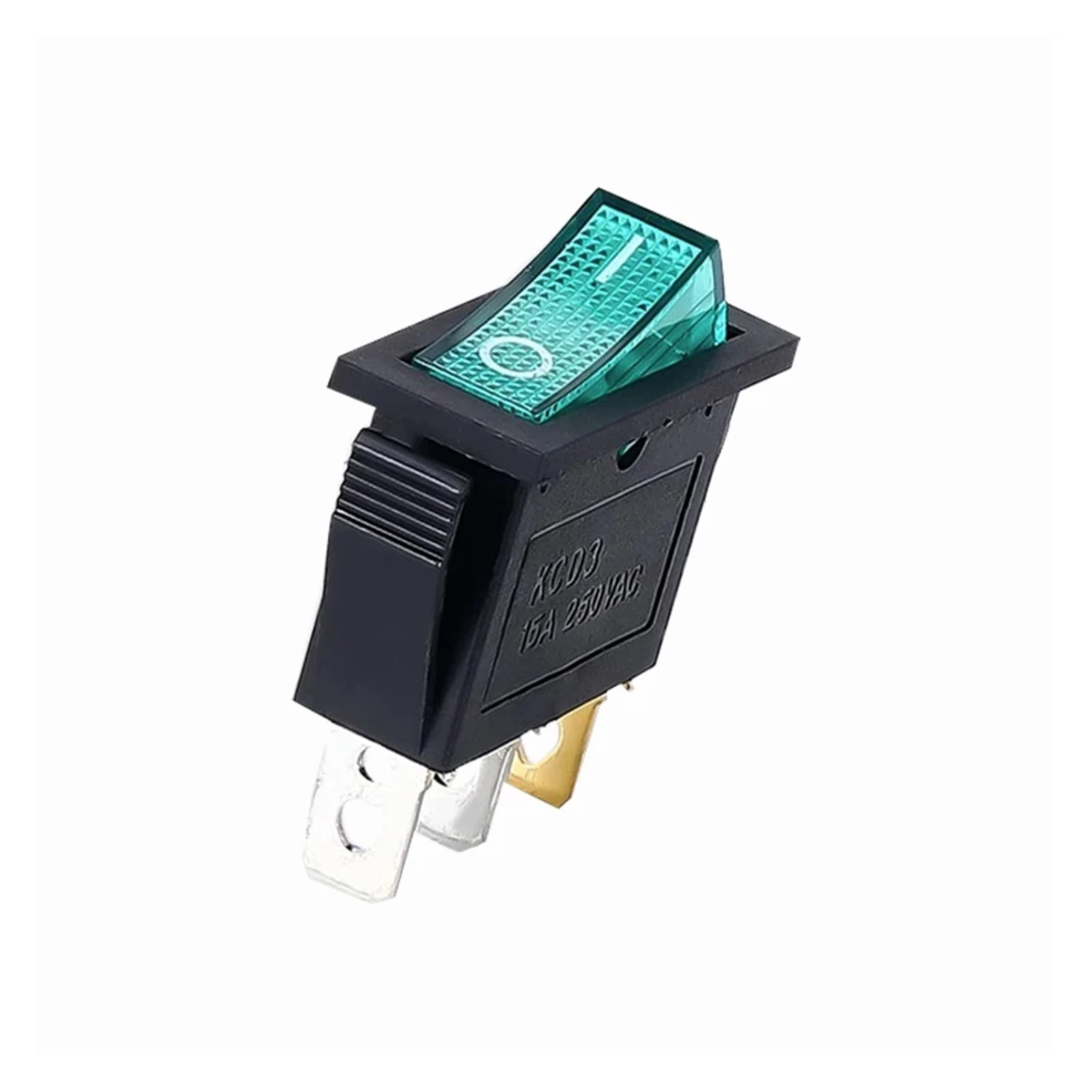 1PCS KCD3 Rocker Switch ON-OFF ON-OFF-ON 2 Position 3Pins Electrical equipment With Light Power Switch 16A 250V / 20A 125V AC