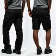 thumbnail image 2 of Men Multi Pocket Cargo Pants Stretch Straight Leg Zip Off Wear Resistant All Season Outdoor Trousers, 2 of 9