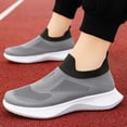 thumbnail image 2 of BdTemWBs Men's Walking Shoes Wide Breathable Lightweight Mesh Casual Sneakers Non Work Shoes Working Footwear, 2 of 8