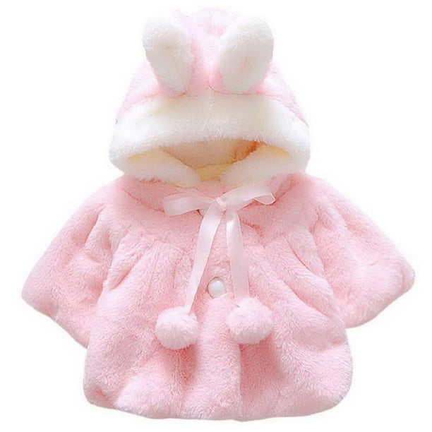 Fluffy baby coat sale