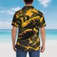 thumbnail image 4 of Balery Urban Graffiti Scorpion Illustration Camisas hawaianas de manga corta para hombre, camisas playeras de corte holgado, camisas de vacaciones con botones,Large, 4 of 7