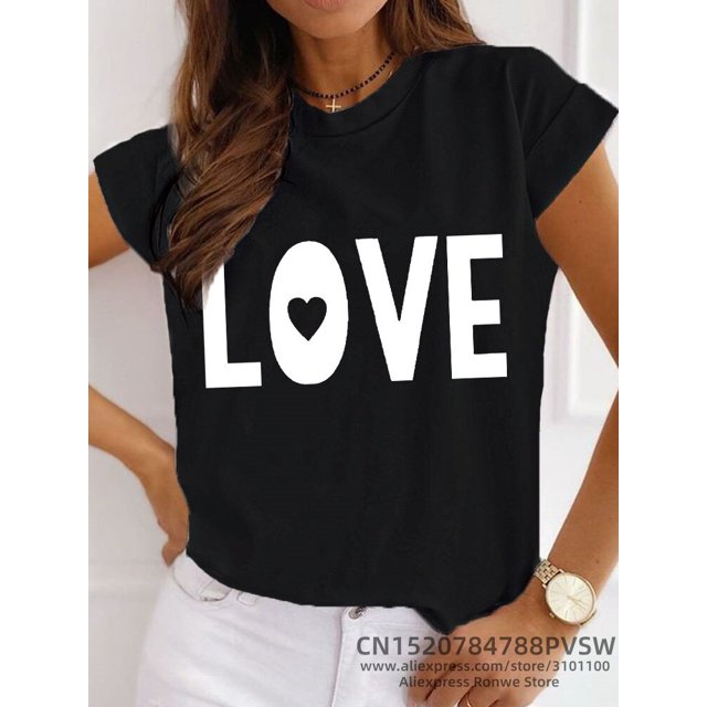 Camiseta básica con estampado de girasol para mujer, ropa informal con cuello redondo, suave al tacto, Harajuku, Y2K