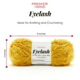 thumbnail image 2 of Premier Eyelash Yarn-Gold, 2 of 7