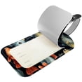 thumbnail image 2 of Square 2Pack PU Leather Fish Cruise Luggage Tag with Privacy Cover and Name ID Tag for Travel Handbags Backpacks Luggage Tags, 2 of 6