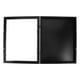 thumbnail image 4 of Vitrina de madera para uniformes deportivos: marco de pared o escritorio para conservar camisetas y recuerdos de béisbol y fútbol americano., 4 of 7