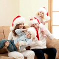 thumbnail image 5 of Unisex-Adult's Santa Hat, Christmas Hat for Adults Wowen Man Extra Thicken Holiday Hat with Comfort Liner, 5 of 7