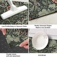 thumbnail image 3 of Green Pioneer Flower Pattern Kitchen Rug Mat,Kitchen Runner Rugs Non Skid Washable,Decorative Kitchen Floor Mats for Kitchen,Sink,Laundry,17"X47", 3 of 5