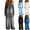 White, variant on Women's Wide Leg Denim Jumpsuit off the Shoulder Long Sleeve Button Down Jean Rompers Jumpsuits with Pockets Vintage Y2K Streetwear White