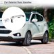 thumbnail image 2 of Manijas de puerta exteriores delantera derecha de Unique Bargains para Hyundai Tucson 2016-2020, reemplazo duradero de manija de puerta No. 82661D3710/82662D3110 ABS 1 pieza, 2 of 6