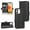 Black, variant on iPhone 12 Mini Case , Leather Wallet Cover Magnetic Full Body Shockproof Stand Flip Case for iPhone 12 Mini