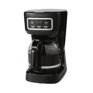 Mainstays 12-Cup Programmable Drip Coffee Maker, Black