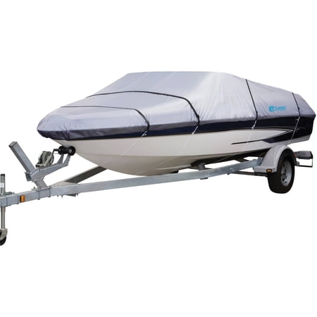 Classic Accessories Silver-Max Trailerable Boat Storage Cover