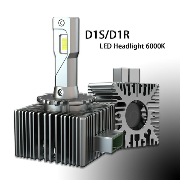 For Cadillac CTS 2008-2013 - D1S/D1R Led Headlight 6000K High/Low Bulbs 2Pcs