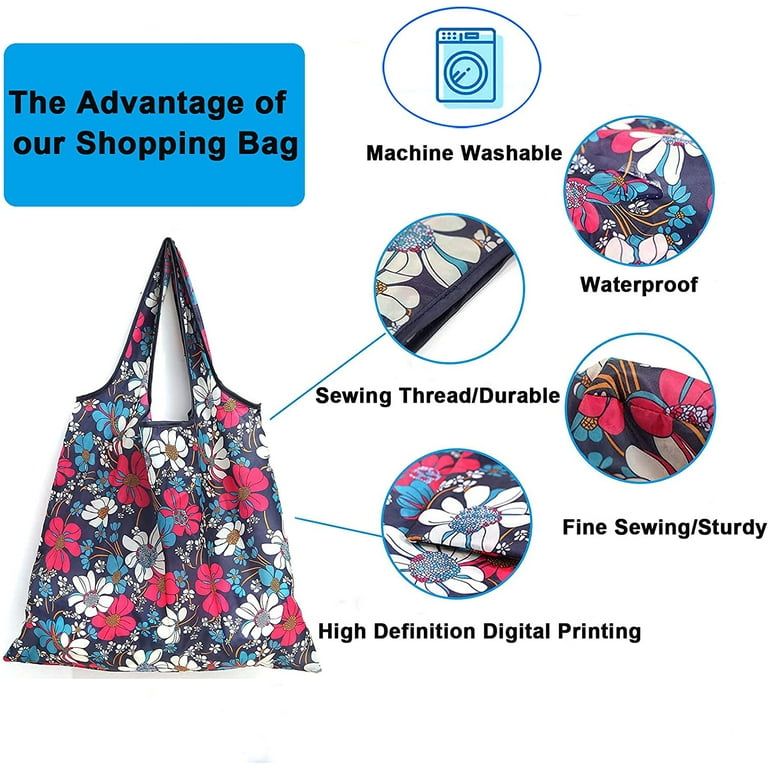 Printable reusable grocery bags sale