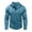 D204/Light Blue, variant on Afdoent Mens Long Sleeve T-Shirt Workout Hooded T Shirt Athletic Performance Top For Fitness Training And Casual Wear Athletic