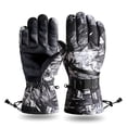 thumbnail image 1 of l Guantes de nieve de invierno para hombres y mujeres, guantes de esquí al aire libre, guantes de pantalla táctil impermeables y resistentes al viento, 1 of 4