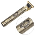 thumbnail image 3 of Cortapelos para hombres, recortador de corte cercano, kit de aseo eléctrico recargable inalámbrico con cuchilla en T, 3 of 5