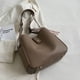 thumbnail image 5 of Hukapapa Bolso bandolera de moda para mujer Bolso de hombro Bolsos Monederos Bolso de mano Hobo con múltiples bolsillosCaqui, 5 of 6