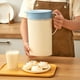 thumbnail image 5 of Refrigerator Ice Water Kettle Cold Water Kettle, Large Capacity Cold Water Kettle, Household Heat Resisting Plastic Bottle, Portable Foldable Cold Water Dispenser, 2-Tier Design for Office,, 5 of 8