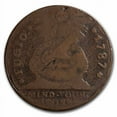 thumbnail image 2 of 1787 Fugio Cent 4 Cinquefoils Good, 2 of 2