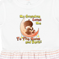 thumbnail image 4 of Inktastic My Grandma Loves Me to the Moon and Back Girls Toddler Dress, 4 of 5