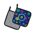 thumbnail image 2 of Caroline's Treasures CJ1011-PTHD-Parent Letter Monogram - Blue Swirls Pair of Pot Holders, , multicolor, 2 of 3