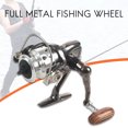 thumbnail image 2 of MN100 Full Metal Body Spinning Fishing Reel Ice Reel Raft Lure Wheel Mini Small Reel, 2 of 8