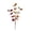 Red, variant on Racsoh Artificial Eucalyptus Branch, Faux Fall Greenery 3 Prong Stems, Realistic Looking Plastic Foliage, for Thanksgiving Vase Flower Arrangement Home Decor (Red)
