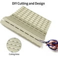 thumbnail image 5 of Shower Mat Non Slip Bathtub Mat, Anti Slip Bath Mat for Tub, Shower Floor Mat Non Slip with Drain Hole and Large Suction Cups , 27.5 * 15.7 Inch (GRADIENT BEIGE), 5 of 5