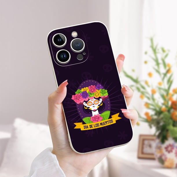 Añade un toque divertido a tu iPhone con esta innovadora funda con estampado de dibujos animados