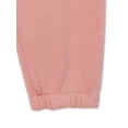 thumbnail image 3 of Garanimals Baby Girl Solid Terry Joggers, Sizes 0/3Months-24Months, 3 of 4