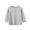 Grey, variant on YuYuBao Toddler Boys Tshirts Long Sleeve Basic T-Shirts Casual Tees Shirts Solid Color Kids Girls Tops